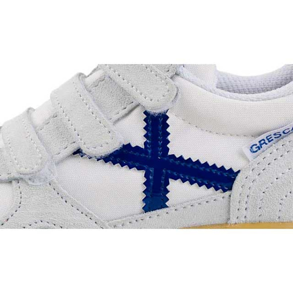 Munich Gresca Velcro In Inomhusfotbollsskor Vit EU 32