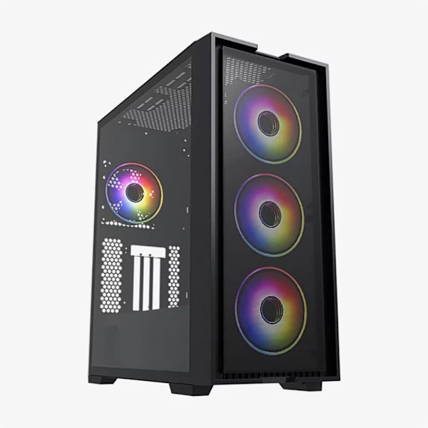 Hiditec H2 Air Pc-tårnhus Sort