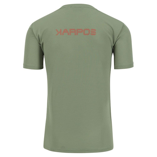 Karpos Kortärmad T-shirt Loma Print Grönt 2XL Man
