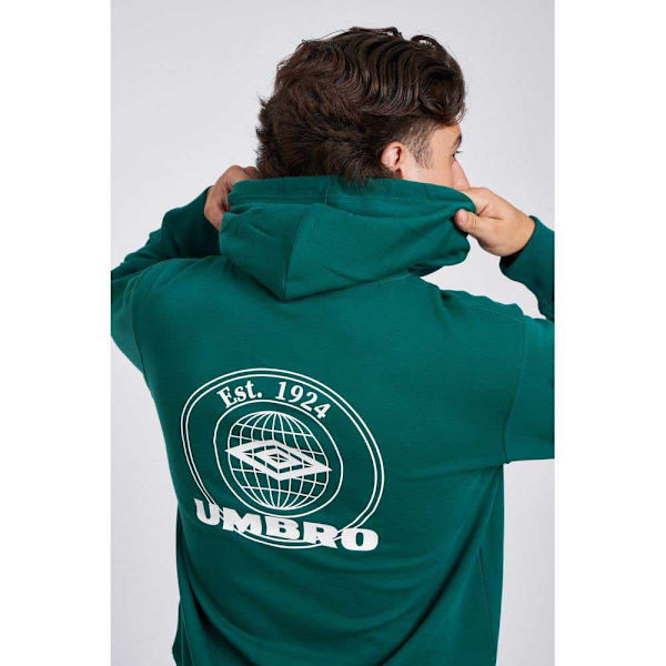 Umbro Hættetrøje Collegiate Graphic Grøn XL Mand