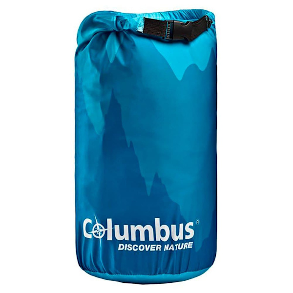 Columbus Tæppe Waves Blå