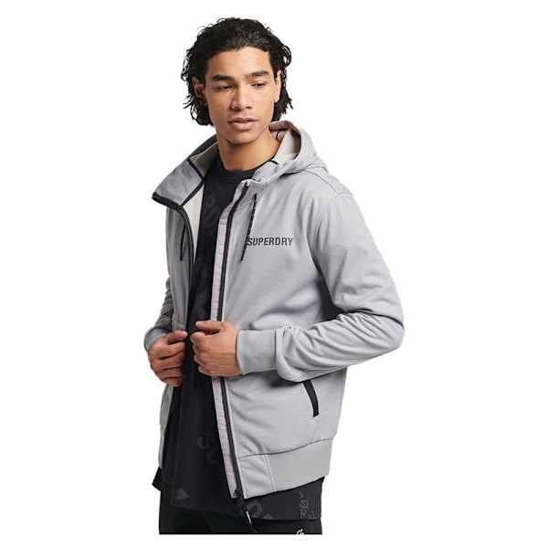 Superdry Jakke Code Tech Softshell Grå S Mand
