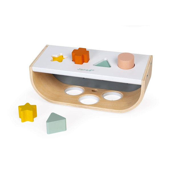 Janod Sweet Cocoon 2 In 1 Pica Balls And Nestable Flerfärgad 1-3 Years