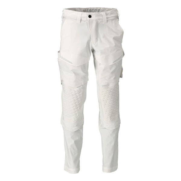 Mascot Stora Byxor Med Knäskyddsfickor Customized 22079 Vit 48 / 32