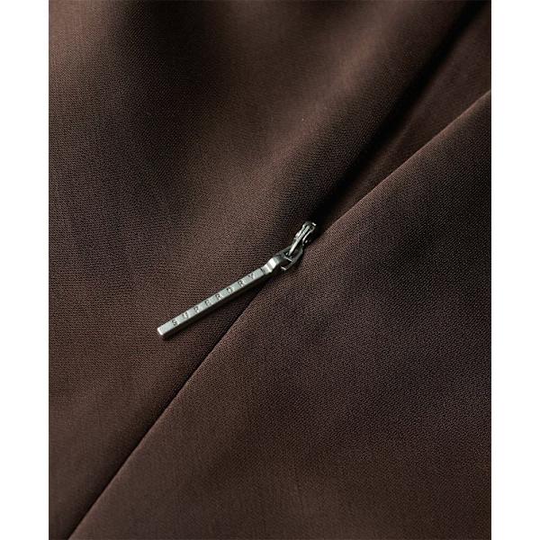 Superdry Satin Racer ärmlös Kort Klänning Brun M Kvinna
