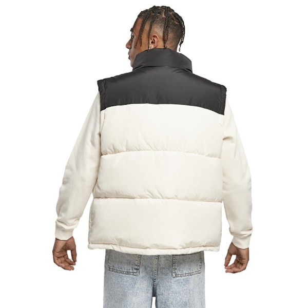 Urban Classics Block Puffer Vest Sort 2XL Mand