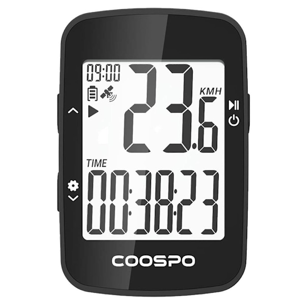 Coospo Trådløs Cykelcomputer Bc26 Sort