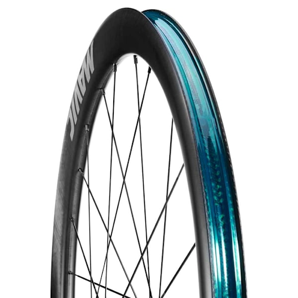Mavic Cosmic Sl 45 Cl Disc Tubeless Landevejscyklens Forhjul Søvfarvet 12 x 100 mm