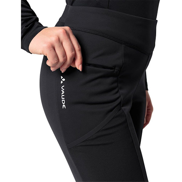 Vaude Larice Leggings Sort 40 / Regular Kvinde