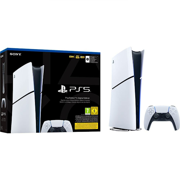 Playstation Konsol Ps5 Digital Slim Søvfarvet Europe PAL