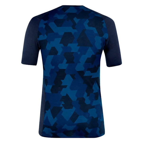 Salewa Cristallo Warm Alpine Merino Responsive Kortærmet Baselayer Blå S Mand