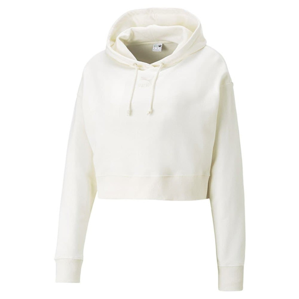 Puma Select Luvtröja Classics Cropped Beige S Kvinna