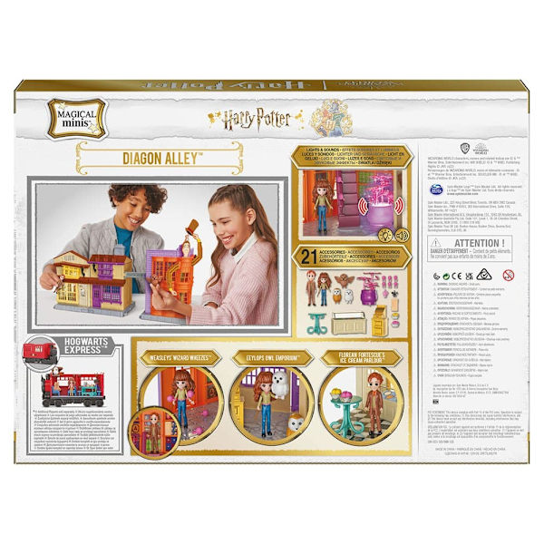 Wiz Harry Potter Playset Diagon Alley Docka