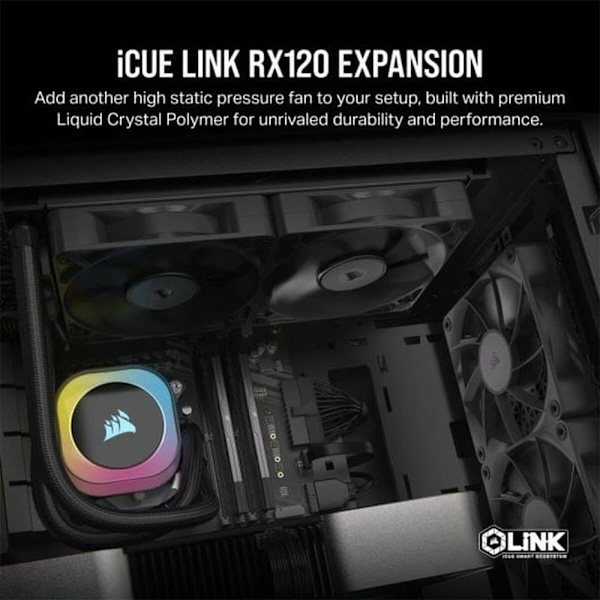 Corsair Fläkt Rx Series Icue Link Rx120 Co-9051009-ww