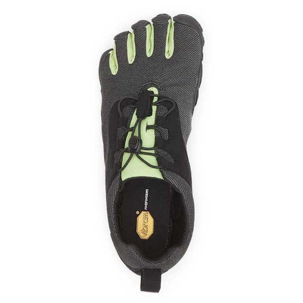 Vibram Fivefingers Løbe Skoe V-run Retro Sort,Grå EU 36 Kvinde