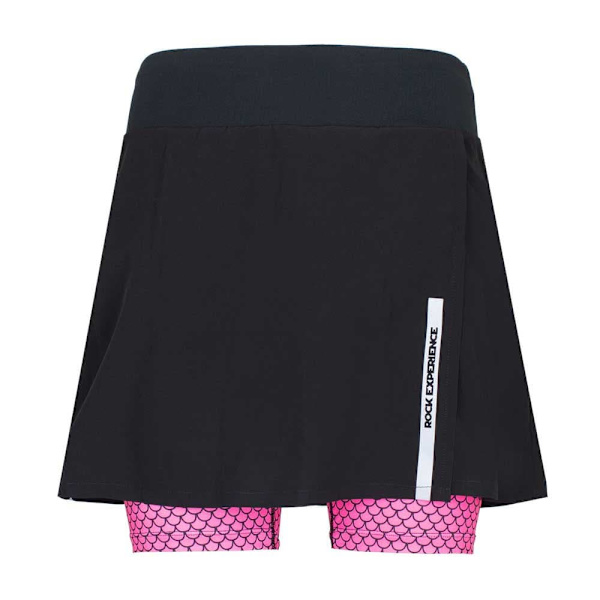 Rock Experience Skort Izumi P Sort XS Kvinde