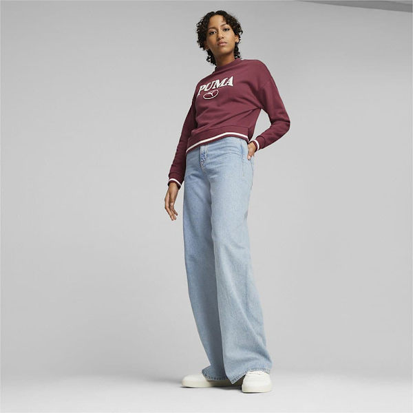 Puma Huppari Squad Fl Violetti M Nainen