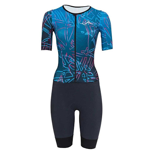 Sailfish Kortärmad Trisuit Aerosuit Perform  L Kvinna