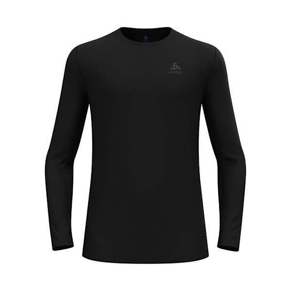 Odlo Merino 160 Langærmet Baselayer Sort M Mand