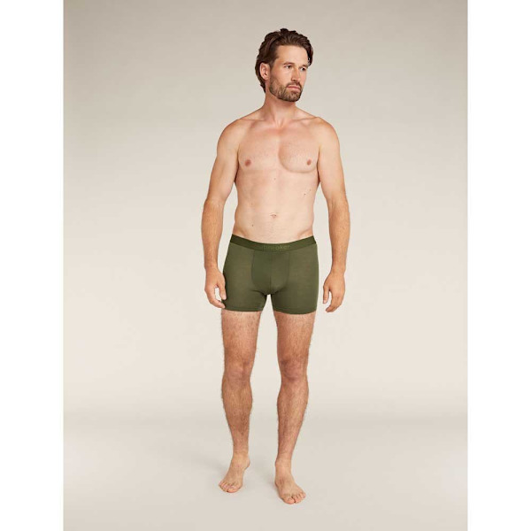 Icebreaker Merino 125 Cool-lite Anatomica Boxerit Vihreä L Mies