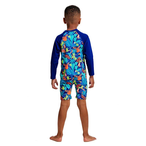 Funky Trunks Uv Långärmad Jumpsuit Go Slothed Flerfärgad 5 Years