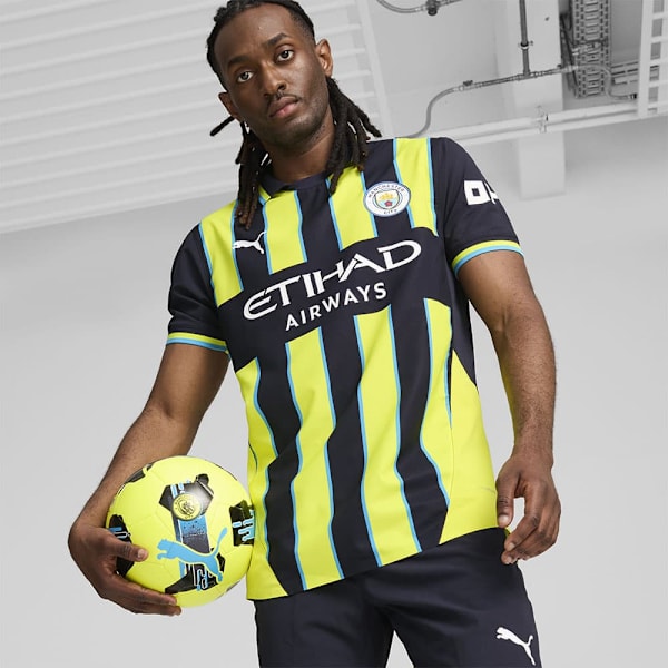 Puma Manchester City Fc Away Authentic Lyhythihainen T-paita  S