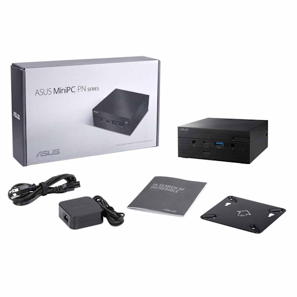 Asus Barebone Pn51-bb555mds1 R5-5500u Sort