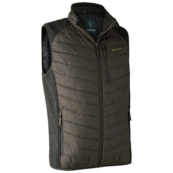 Deerhunter Vest Moor Padded Knit Grøn 2XL