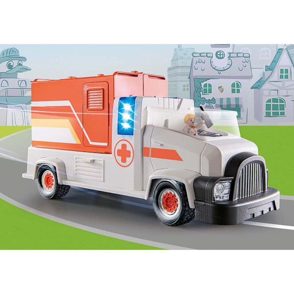 Playmobil Doc-camion Ambulans Duck On Call Flerfärgad