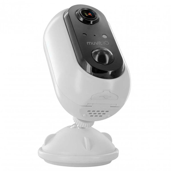 Muvit Io Overvågningskamera Mioacam004 Full Hd Hvid,Søvfarvet