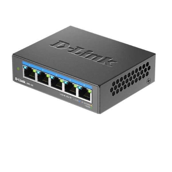 D-link Port Switch Dms-105 5 Transparent Sort