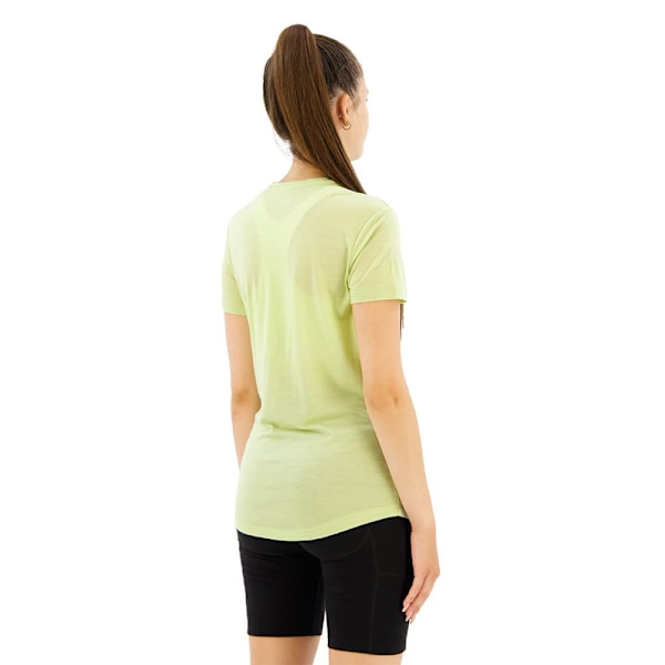 Icebreaker Merino 125 Cool-lite Sphere Iii Peak Quest Lyhythihainen T-paita Keltainen L Nainen