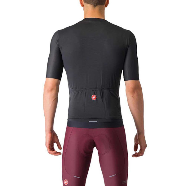 Castelli Espresso Korta ärmar Cykeltröja Grå XS Man