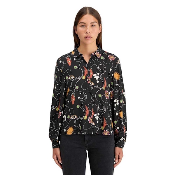 Scotch & Soda 179268 Pitkähihainen Pusero Musta 38 Nainen