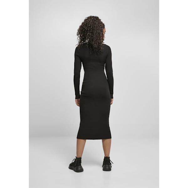 Urban Classics Lang Kjole Knit Sort S Kvinde