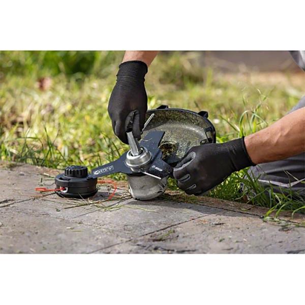 Bosch Professional Med Axelremsborskärare Gfr 18v-23 Silver EU Plug