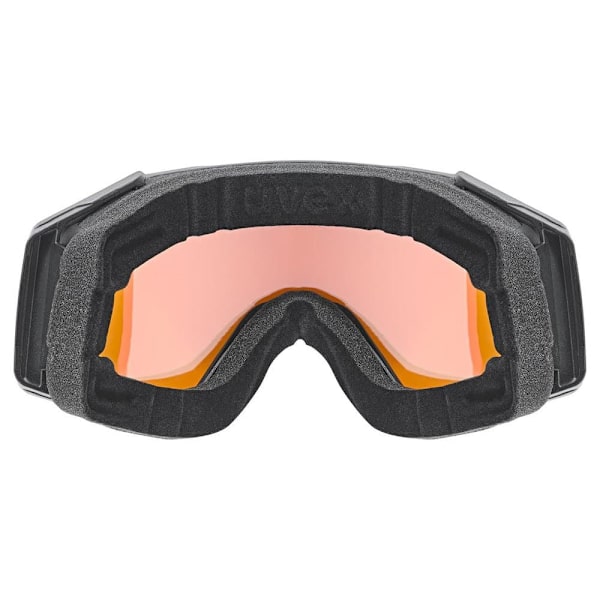 Uvex Gravity Supravision Skibriller Sort Mirror Yellow Supravision Clear Orange/CAT3