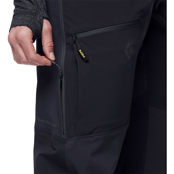 Black Diamond Bukser Dawn Patrol Hybrid Sort L Kvinde