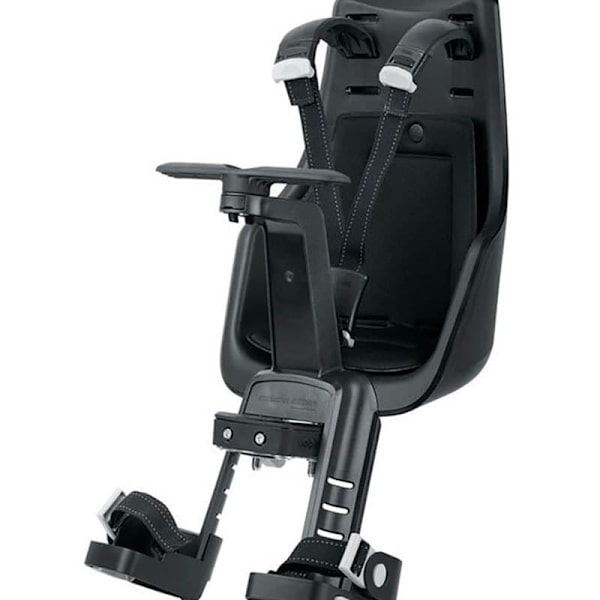 Bobike Front Børnecykelsæde Exclusive Mini Plus Sort Max 15 kg Dreng