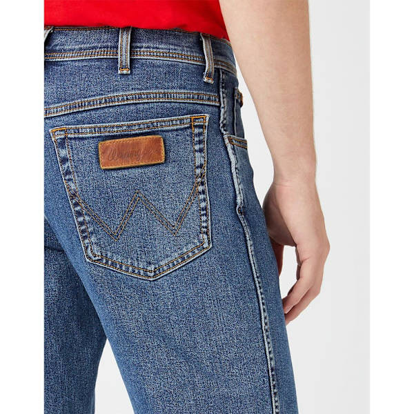 Wrangler Jeans Texas Stretch Blå 40 / 34 Man