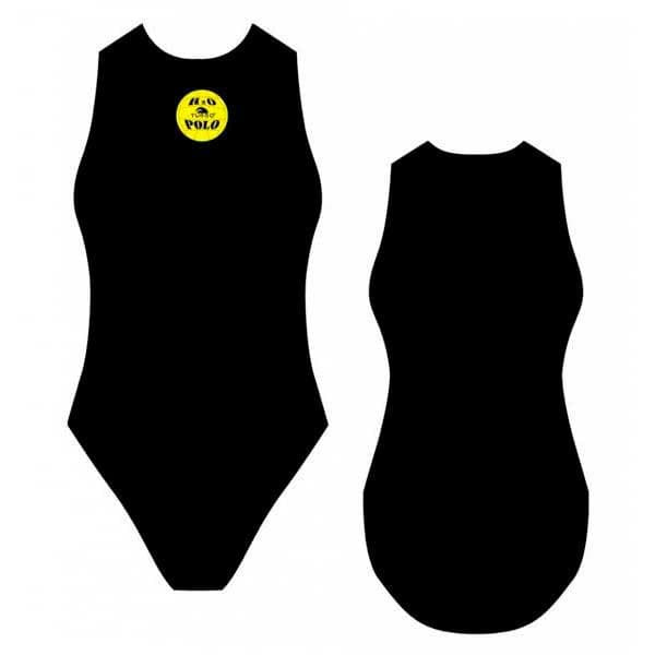 Turbo Uimapuku Basic Musta 4XL Nainen