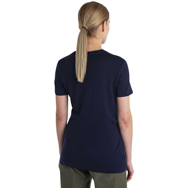 Icebreaker Kortærmet T-shirt Merino 150 Tech Lite Iii Blå L Kvinde