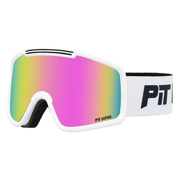 Pit Viper The Miami Nights Small Solbriller Transparent Pink Revo/CAT3