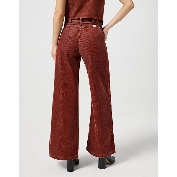 Wrangler 112357561 Byxor Röd 27 Kvinna