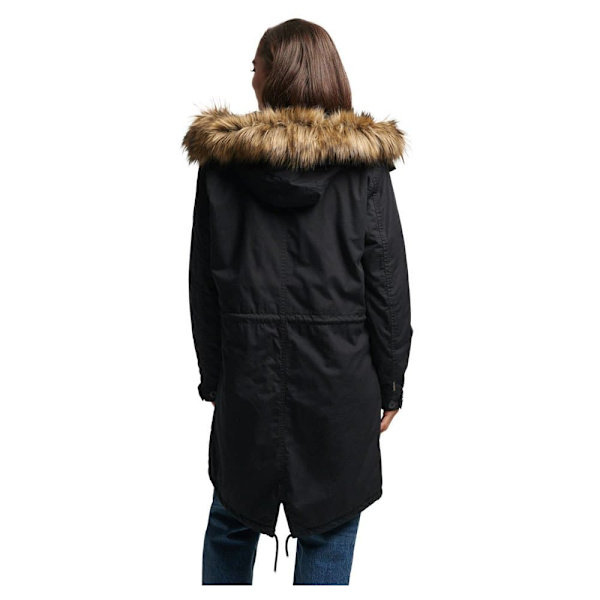 Superdry Jakke Authentic Military Sort 2XS Kvinde
