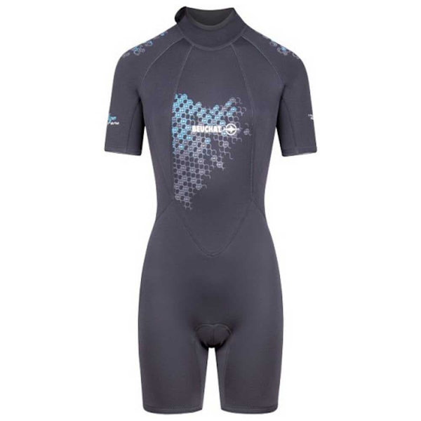 Beuchat Nainen Shorty Alize 3 Mm Harmaa 2XL