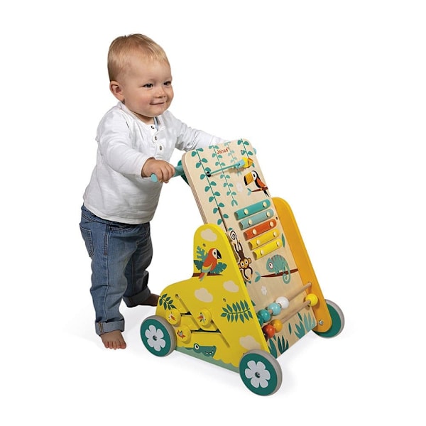 Janod Multiaktiv Walker Flerfärgad