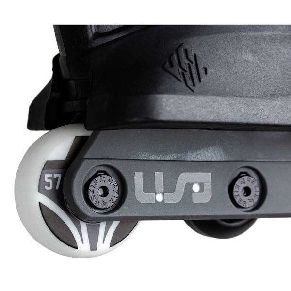 Usd Skates Inlines För Ungdomar Transformer Adjustable Svart EU 33-36