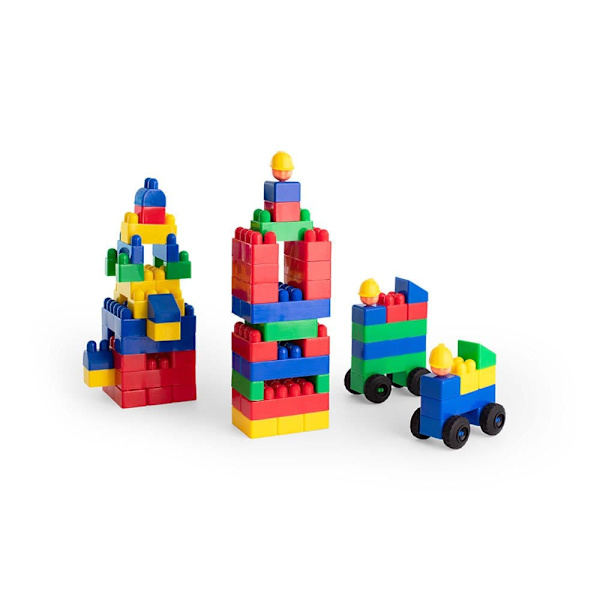 Miniland Byggspel Blocks 304 Enheter Flerfärgad