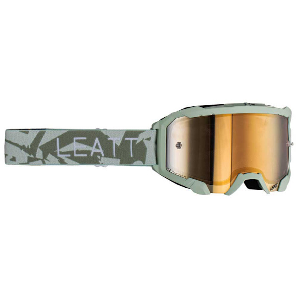 Leatt Velocity 4.5 Iriz Terrängglasögon Med Roll-off-system Grönt Bronze/CAT2